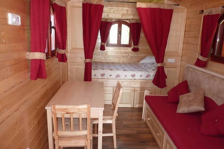 Mobil home pour 4 personnes, avec terrasse à Blandas - 2