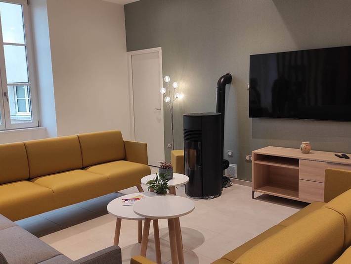Gîte pour 15 personnes, avec Terrasse