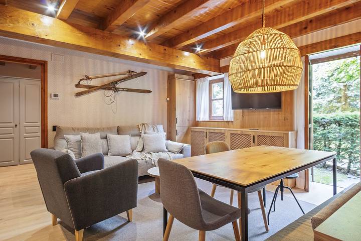Apartamento para 3 personas, con terraza y jardín en Baqueira Beret
