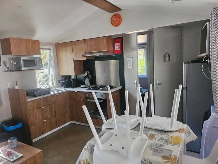 Camping pour 6 personnes, avec bassin pour enfant ainsi que piscine et jardin, animaux acceptés à Saint-Brevin-les-Pins - 2