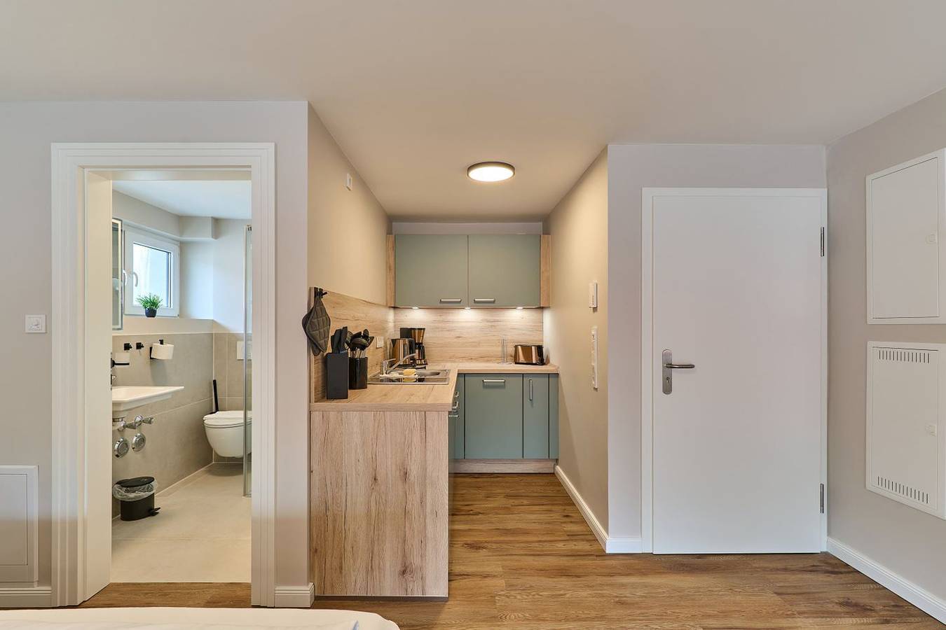 Appartement entier, Ferienwohnung Casa Limone mit Balkon, strandnah und hundefreundlich in Grömitz, Holstein de l'Est