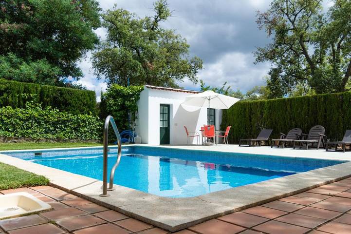 Casa rural para 6 personas, con piscina además de vistas y jardín, Se admiten mascotas en Aracena - 4