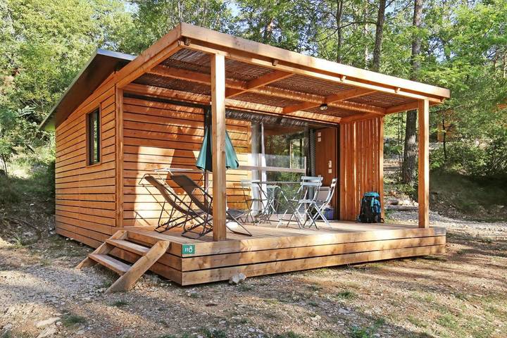 Camping für 5 Personen, mit Terrasse und Kinderpool sowie Pool in Limburg (Niederlande)