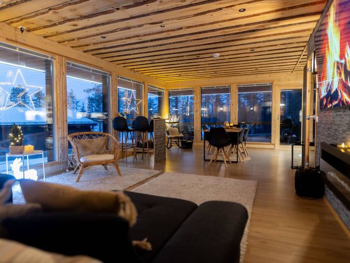 Location de vacances pour 8 personnes, avec sauna à Rovaniemi - 3