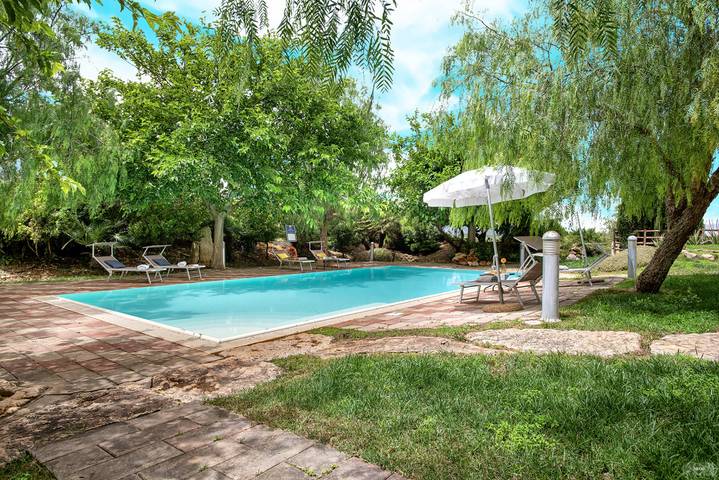 Apartamento de vacaciones para 6 personas, con jardín y piscina - 1