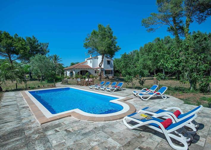 Ferme pour 8 personnes, avec Jardin et Piscine à Minorque