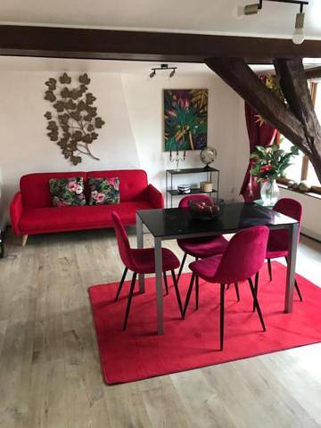 Appartement de vacances pour 3 personnes, avec vue et jardin