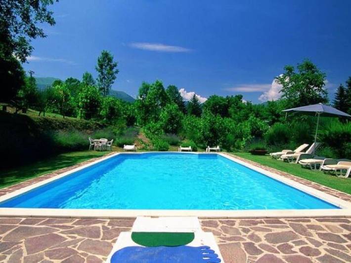 Chalet im Monte Sibillini Park in Amandola, Nationalpark Monti Sibillini