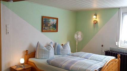 Ferienwohnung für 3 Personen, mit Terrasse und Ausblick in Thale