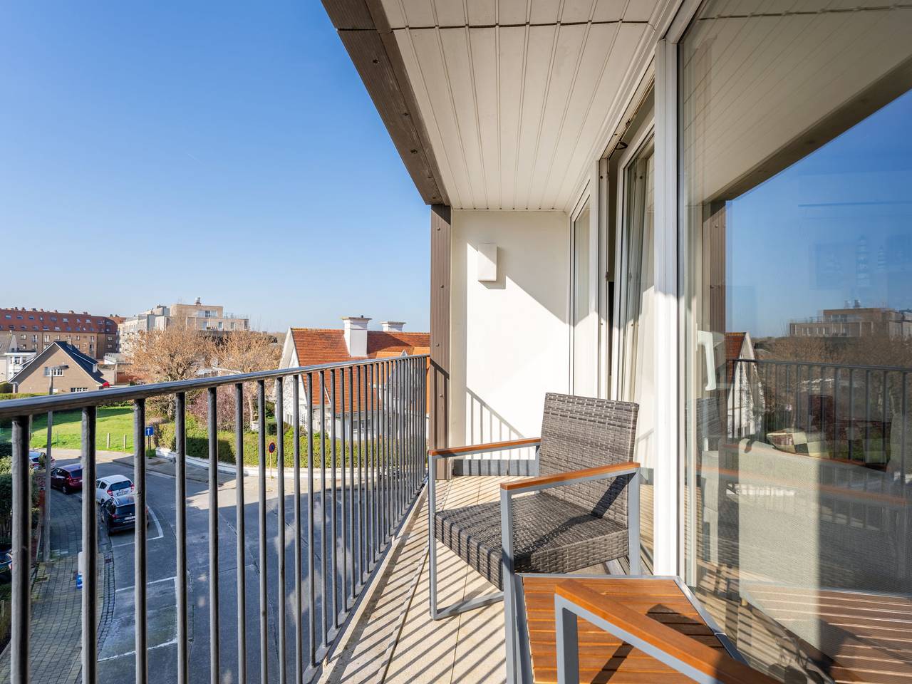 Geheel appartement, Studio 4.3 with balcony & airco in Bredene, Belgische Kust