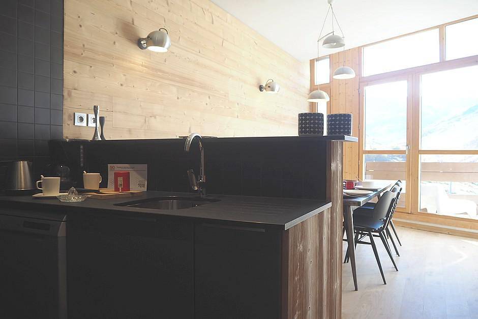 Apartamento entero, La Résidence Grande Masse - Apartamento dúplex 4 piezas 8 personas (806) in Les Menuires, Saint-Martin-de-Belleville