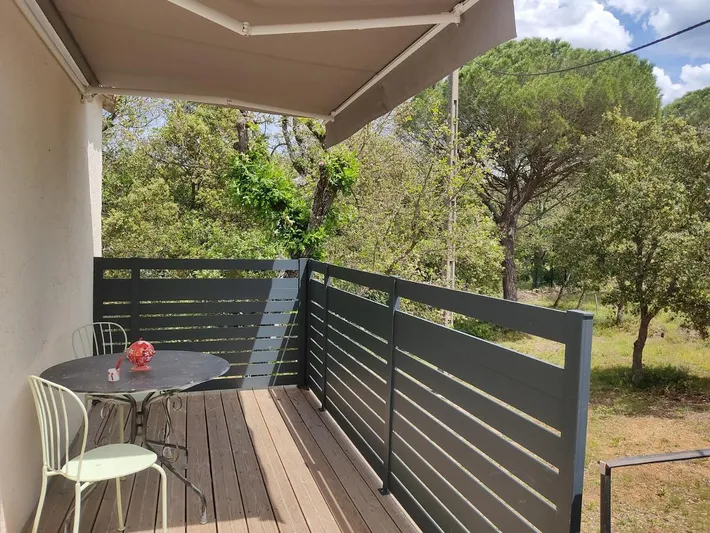 Apartamento de vacaciones para 2 personas, con balcón y jardín - 1