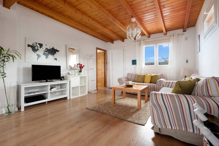 Gîte pour 4 personnes, avec balcon et jardin à Icod de los Vinos