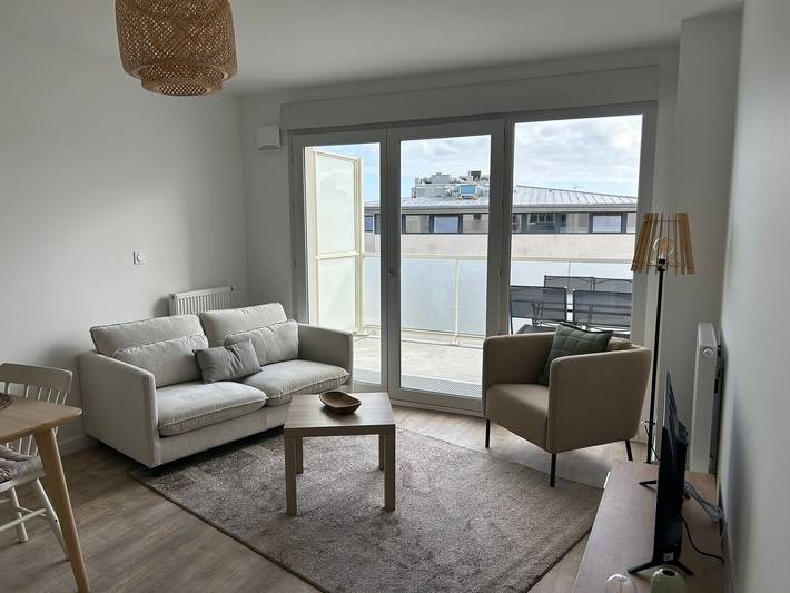 Location de vacances pour 4 personnes, avec balcon, adapté aux familles à Vannes