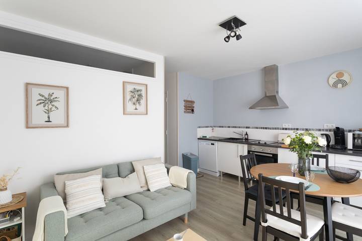 Appartement entier, Cosy Mimosa - A 2min à pied de la plage in Dinard, Région de Saint-Malo