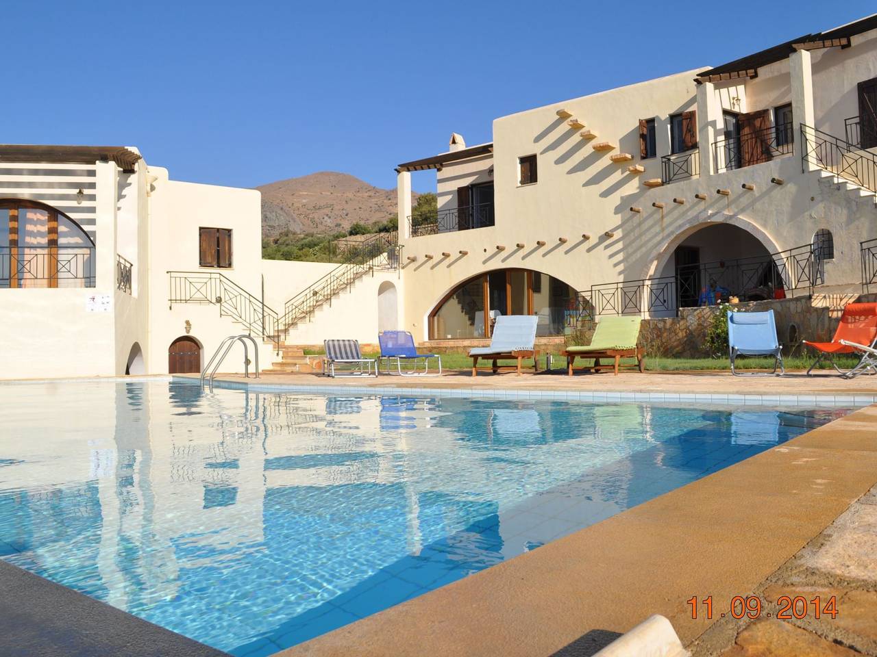 Mit Privatpool für 12 Personen in Agia Galini, Kreta in Agia Galini, Rethymno en omgeving