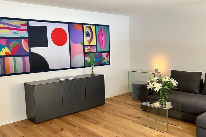 Ferienwohnung für 2 Personen, mit Garten und Balkon