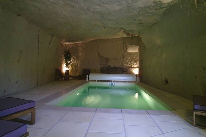 Maison de vacances pour 8 personnes, avec jardin ainsi que terrasse et piscine