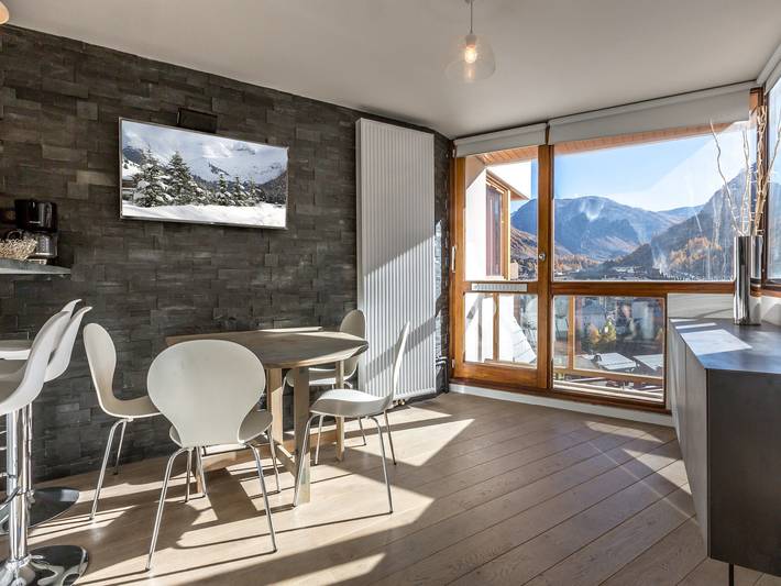 Gîte pour 4 personnes, avec balcon à Val-d'Isère