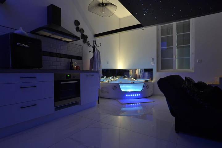Appartement de vacances pour 2 personnes, avec jacuzzi