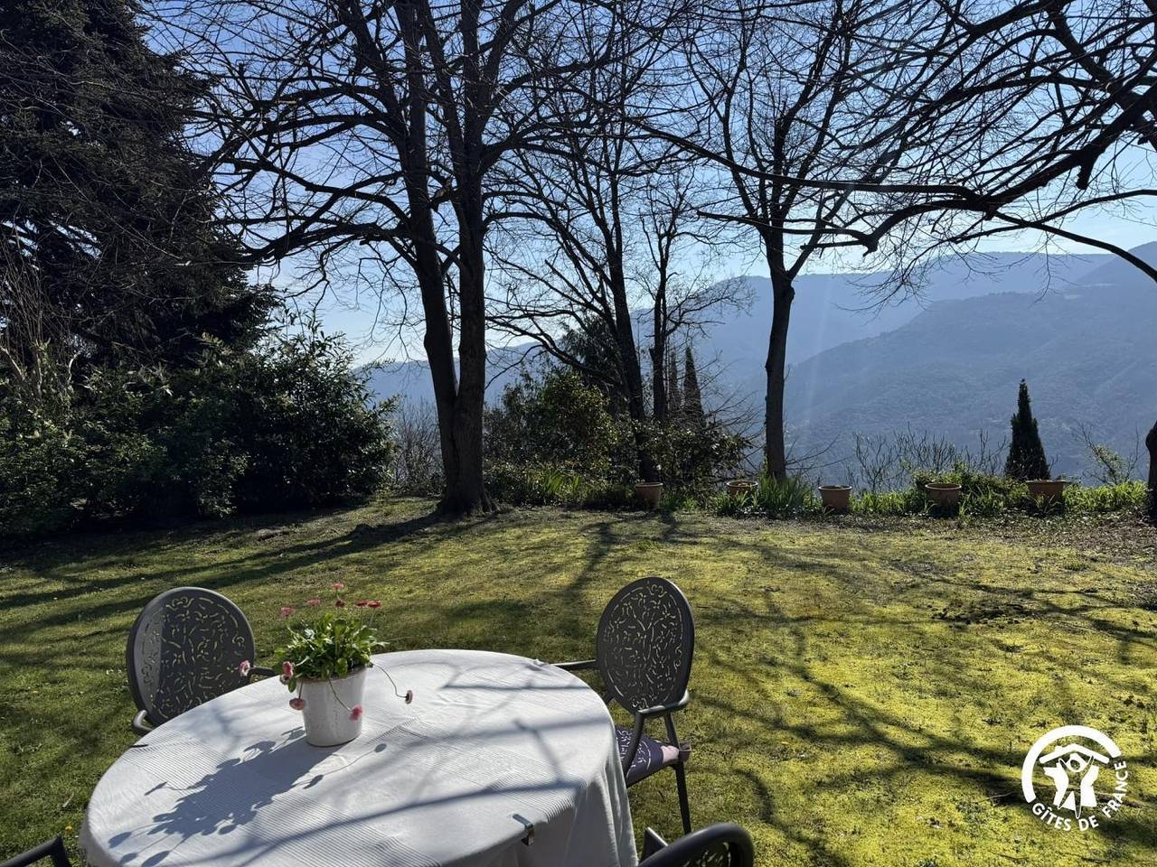 Bella vista in Montferrer, Céret region