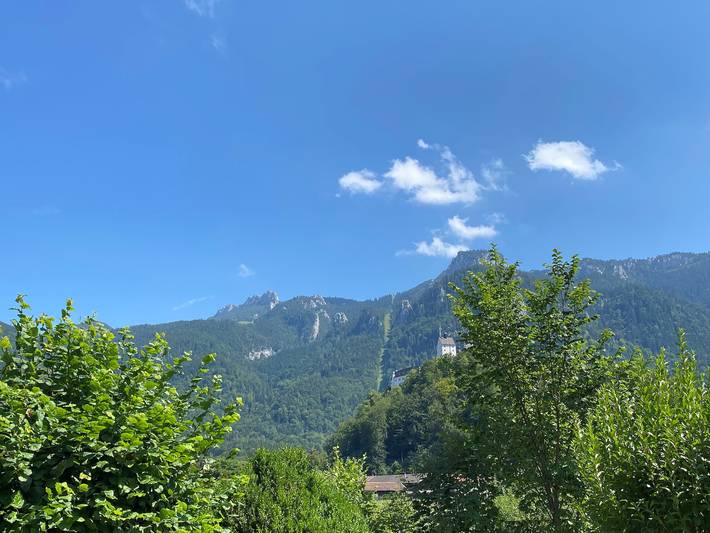 Ganze Ferienwohnung, Ferienwohnung Knecht Haus Elisabeth - Ferienwohnung Wohn-/Schlafraum, Maisonette-Schlafzimmer, Westbalkon, 56 qm in Kampenwand, Aschau im Chiemgau