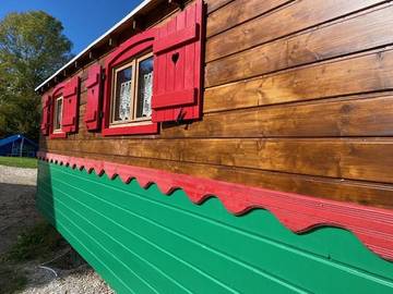 Camping pour 2 personnes, avec vue dans le Jura