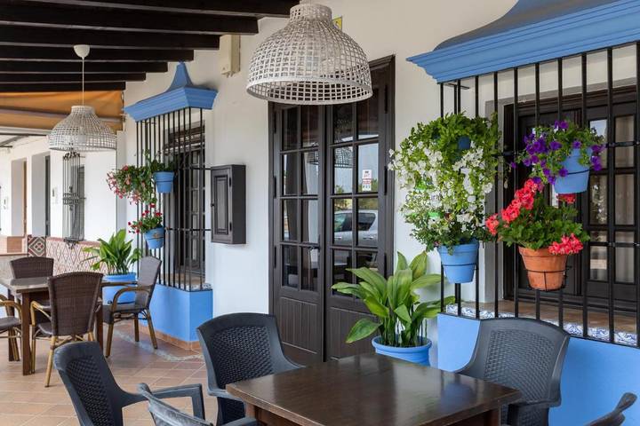 Hôtel pour 4 personnes, avec terrasse et jardin à El Rocío