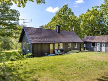 Chalet für 8 Personen, mit Terrasse und Garten sowie Sauna in Südschweden