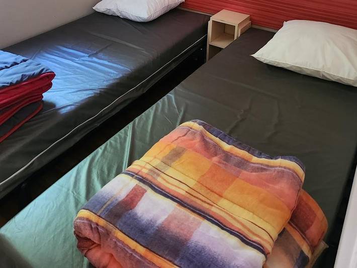 Camping le Moulin - Mobilheim 5 personen - Cottage Eco 28m² 4/5 Pers. in Patornay, Französischer Jura