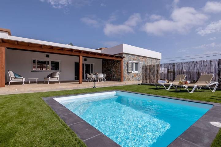 Maison de vacances pour 2 personnes, avec piscine et jardin - 1