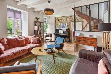 Gîte pour 4 personnes, avec jardin à Cugand