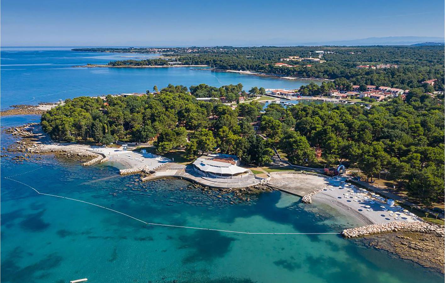 Reizendes Mobilheim mit Pool und Terrasse, 1 km vom Strand Vela Draga entfernt in Umag, Umag und Umgebung