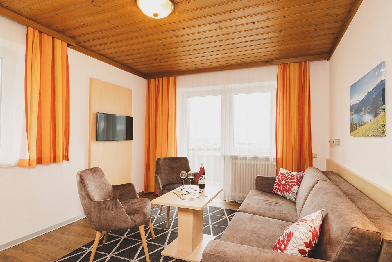 Ganze Wohnung, Apartment 16 – Haus Voglreiter mit Bergblick, Gemeinschaftsgarten und Wlan in Kaprun, Pinzgau