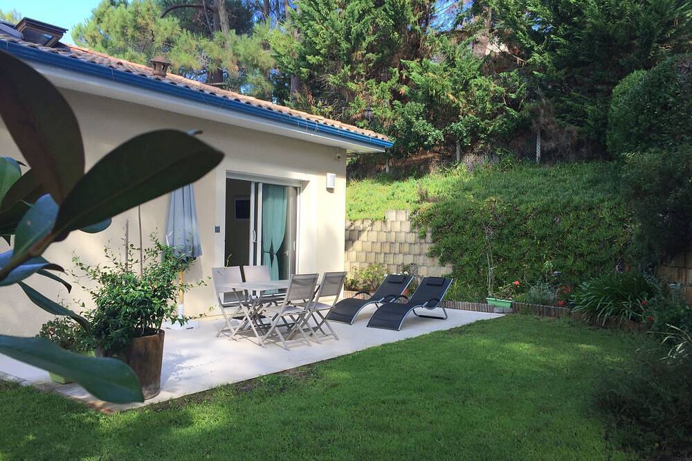 Pyla Sur Mer: plein pied T3  villa contemporaine climatisée plage  500 in Dune du Pilat, La Teste-de-Buch