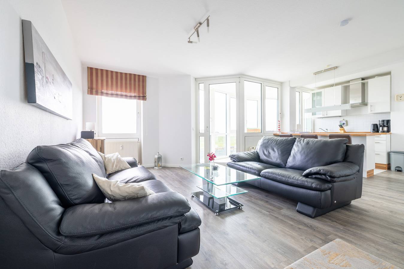 Geheel vakantieappartement, Vakantieappartement voor 2 personen met uitzicht in Südstrand (gebührenfrei), Wilhelmshaven
