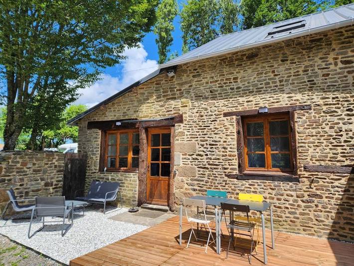 Location de vacances pour 4 personnes, avec jardin, animaux acceptés à Vessey