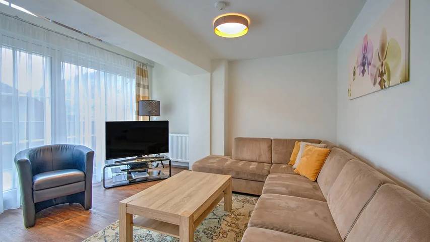 Appartement voor 6 personen, met balkon en sauna in Niederau