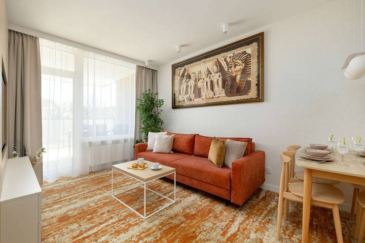 Ganze Wohnung, Stylish Apartment in Miedzyzdroje | Balcony and Parking in Międzyzdroje, Misdroy (Gemeinde)