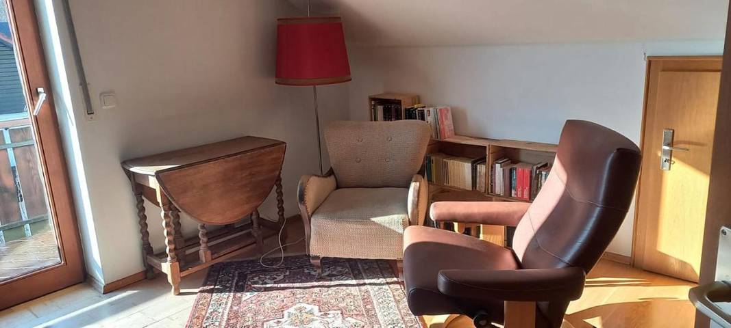 Ferienwohnung für 2 Personen, mit Balkon und Ausblick