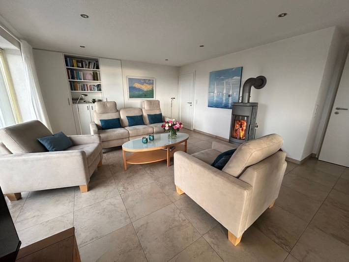 Ferienhaus für 7 Personen, mit Garten und Ausblick sowie Seeblick und Sauna am Bodensee - 3