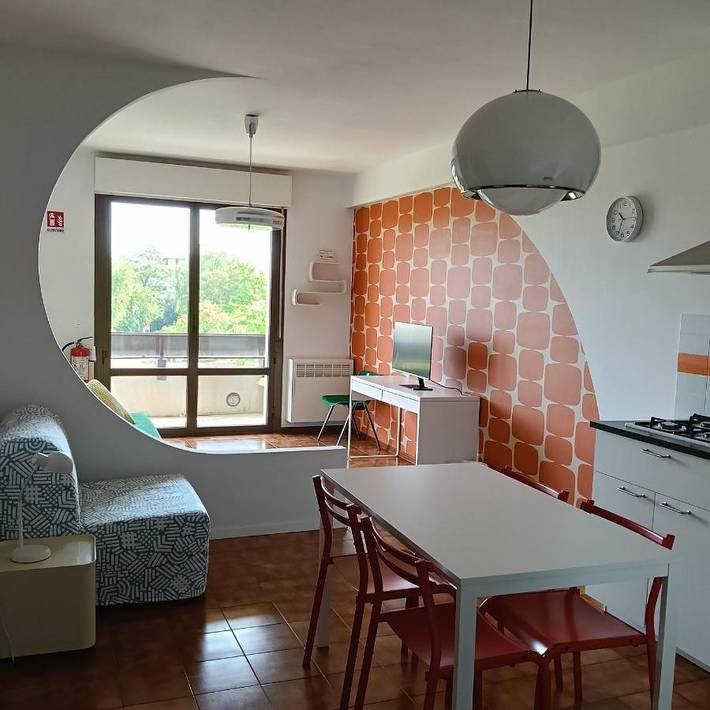 Ferienwohnung für 4 Personen, mit Terrasse und Garten sowie Ausblick