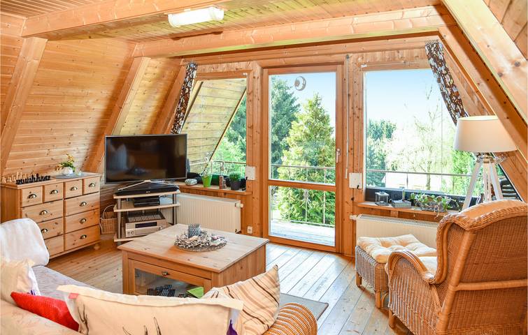 Chalet für 4 Personen, mit Garten und Terrasse sowie Sauna, mit Haustier im Thüringer Wald - 4