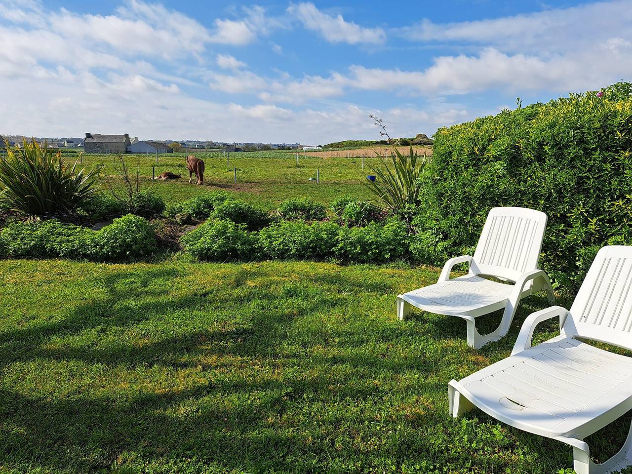 Ferienhaus in Cléder nahe Amiets Strand in Cléder, Ceinture Dorée