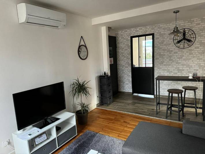 Gîte pour 6 personnes, avec balcon et vue à Saint-Martin-d'Hères - 3