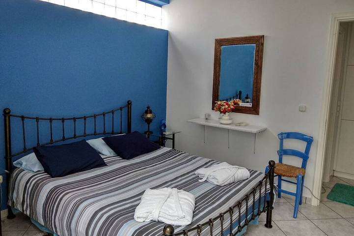 Apartamento para 4 personas, con terraza y jardín en Delfos