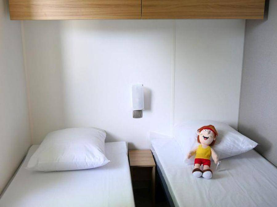 Camping La Bolée d'Air - Mobilhome 8 personas - Baltique - 3 habitaciones + sofá cama in Saint-Vincent-sur-Jard, Vandea