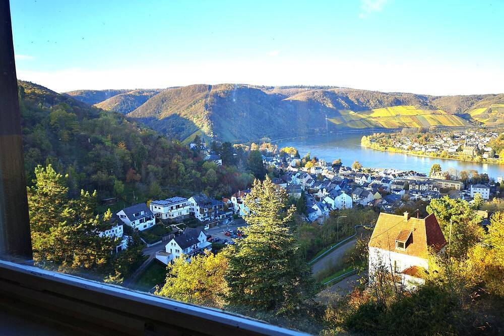 Ganze Wohnung, Little Rhine View Château (Ug):  Top Aussicht auf die größte Rheinschleife. in Boppard, Mittelrhein