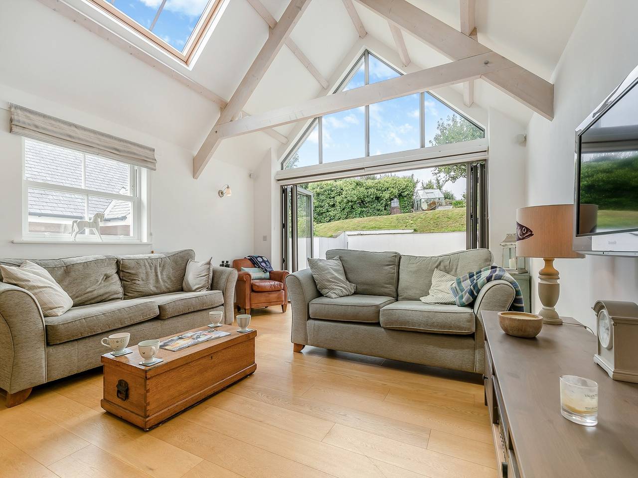 Cottage für 8 Personen mit Garten in Cornwall