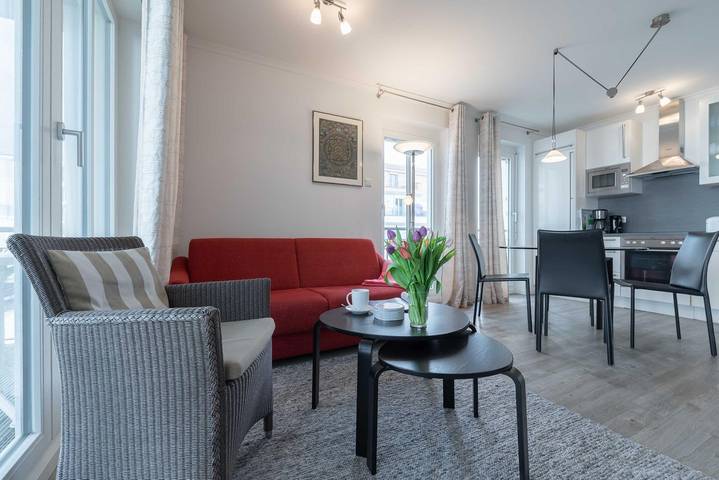 Ferienwohnung für 3 Personen, mit Balkon in Börgerende-Rethwisch